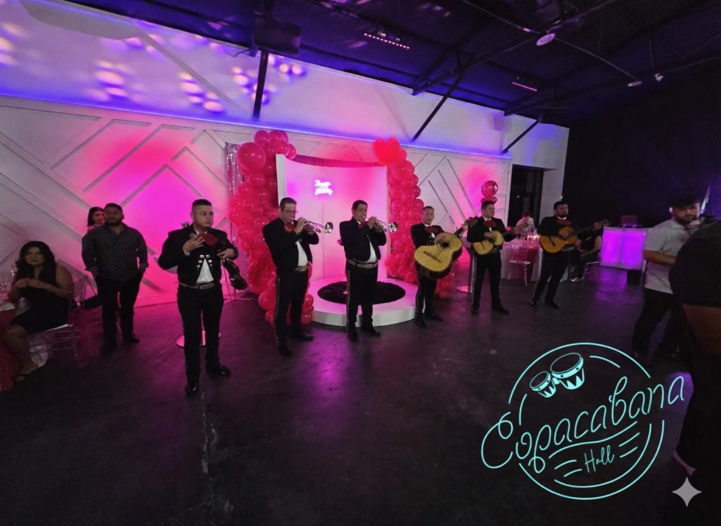 Birthday party venue at Copacabana Hall Houston