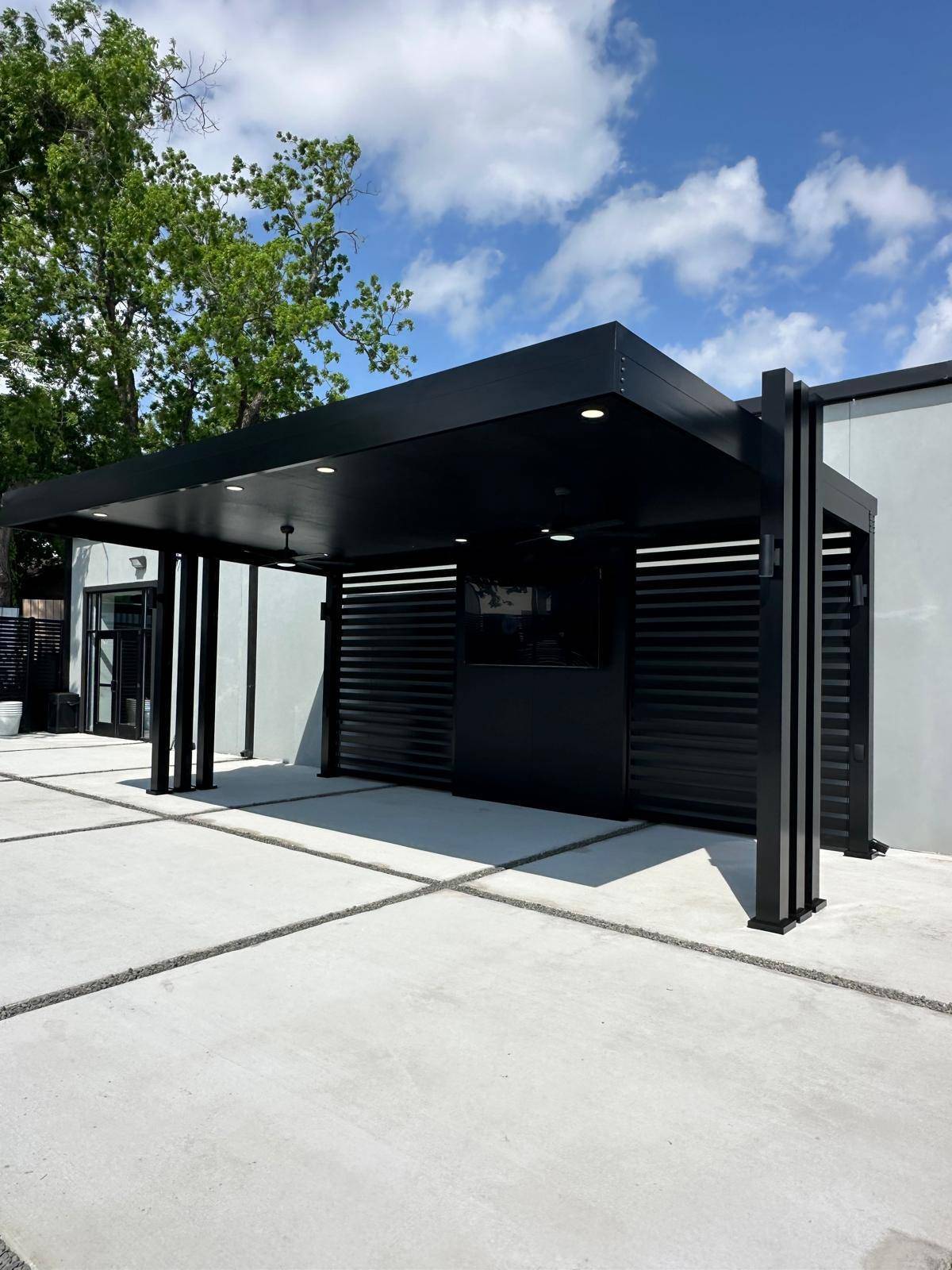 Outdoor event space at Copacabana Hall Navigation Blvd