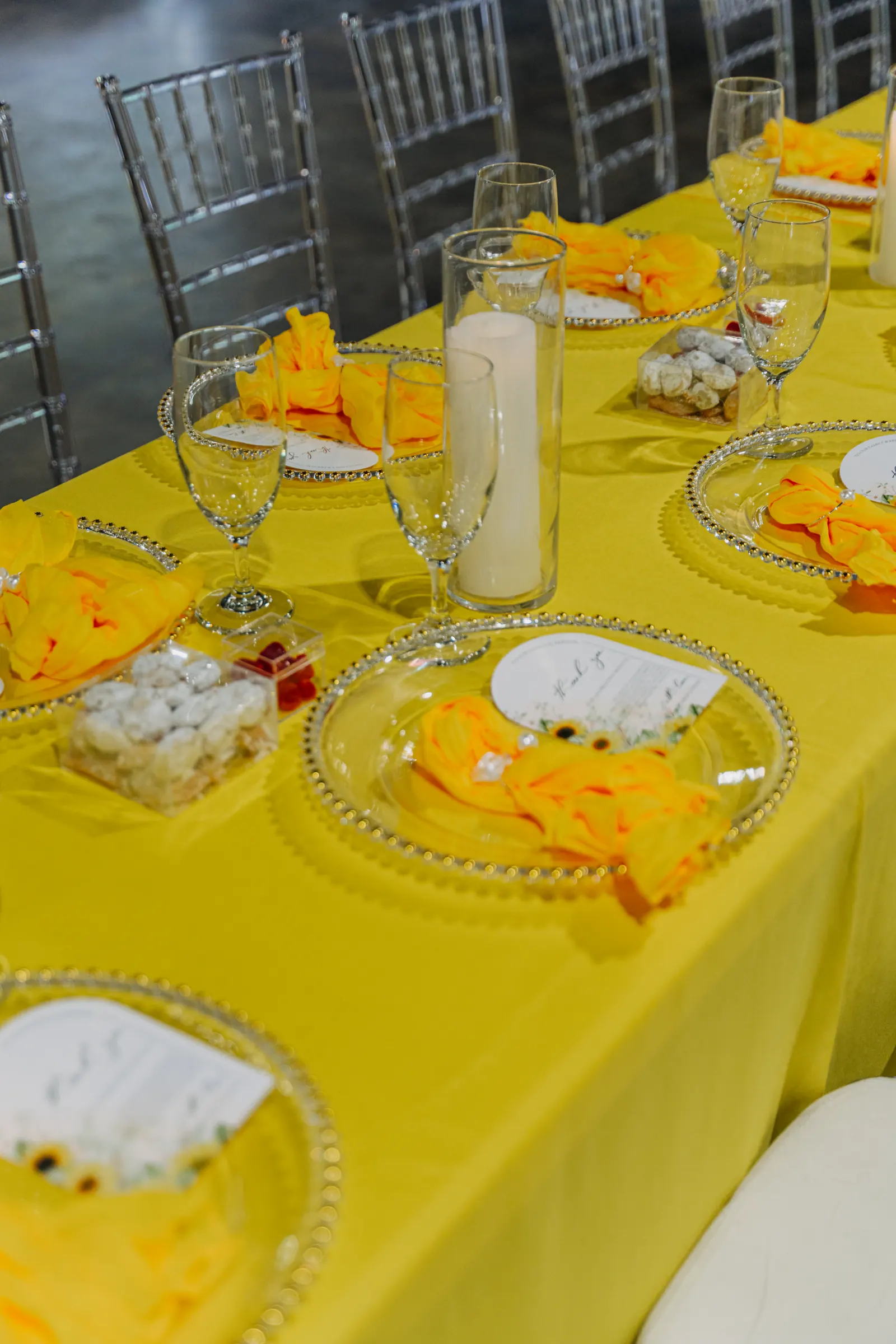 Ballroom wedding at Copacabana Hall