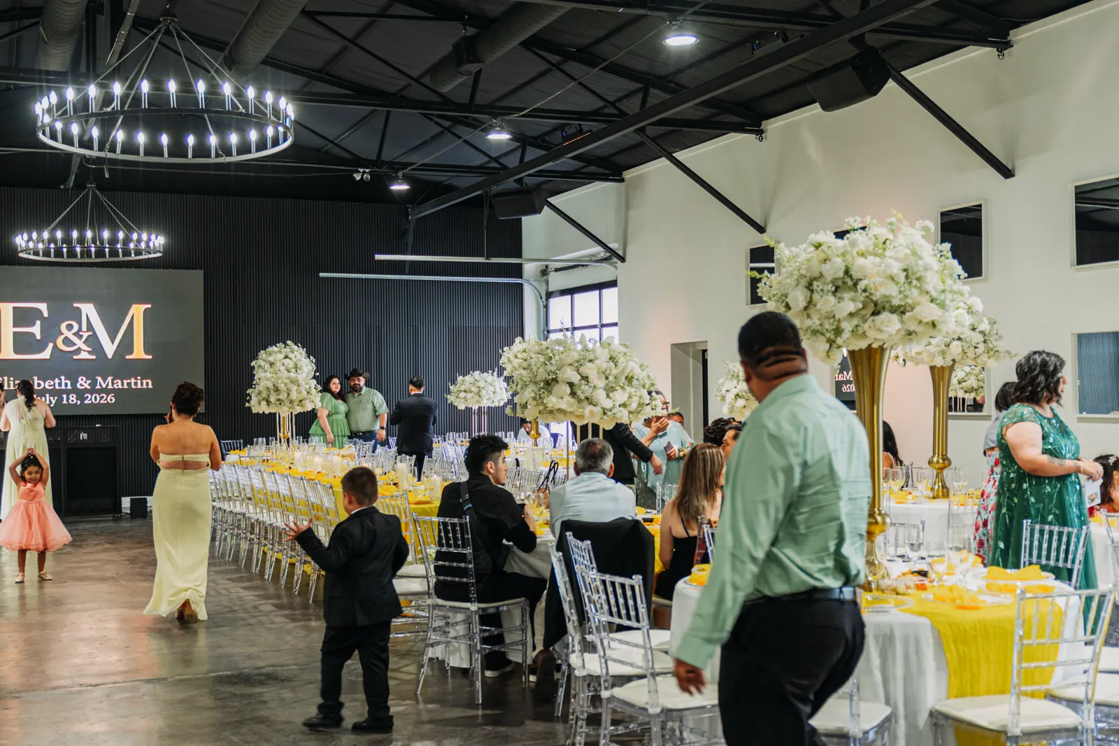 Bar mitzvah at Copacabana Hall Houston
