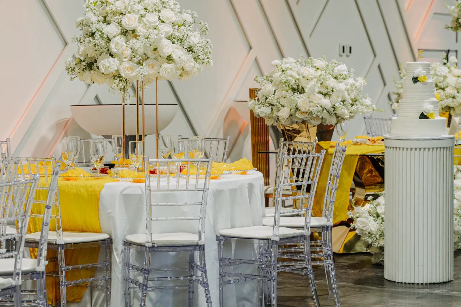 Indoor reception hall Houston