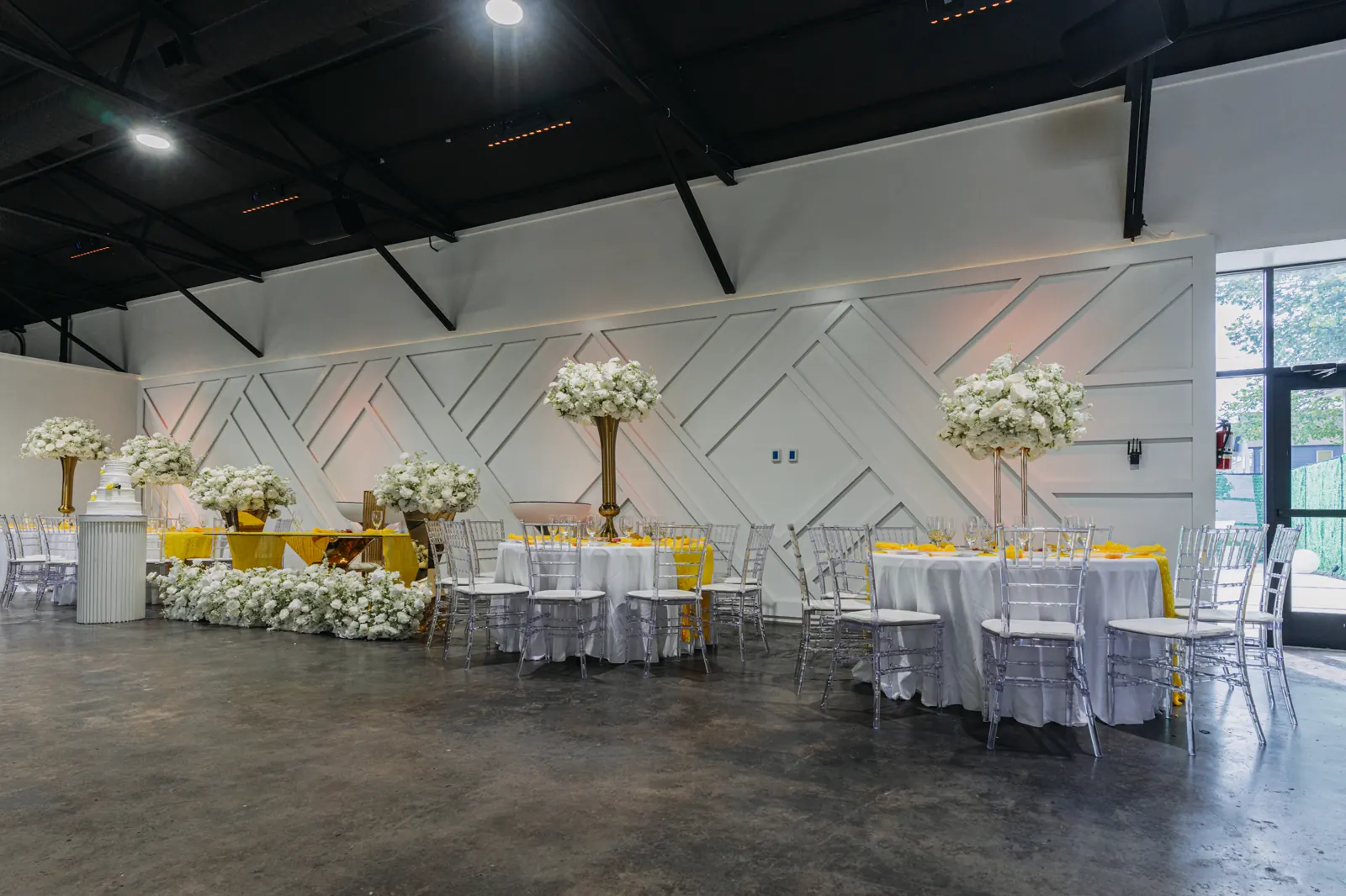 Quinceañera decor detail at Copacabana Hall Houston TX