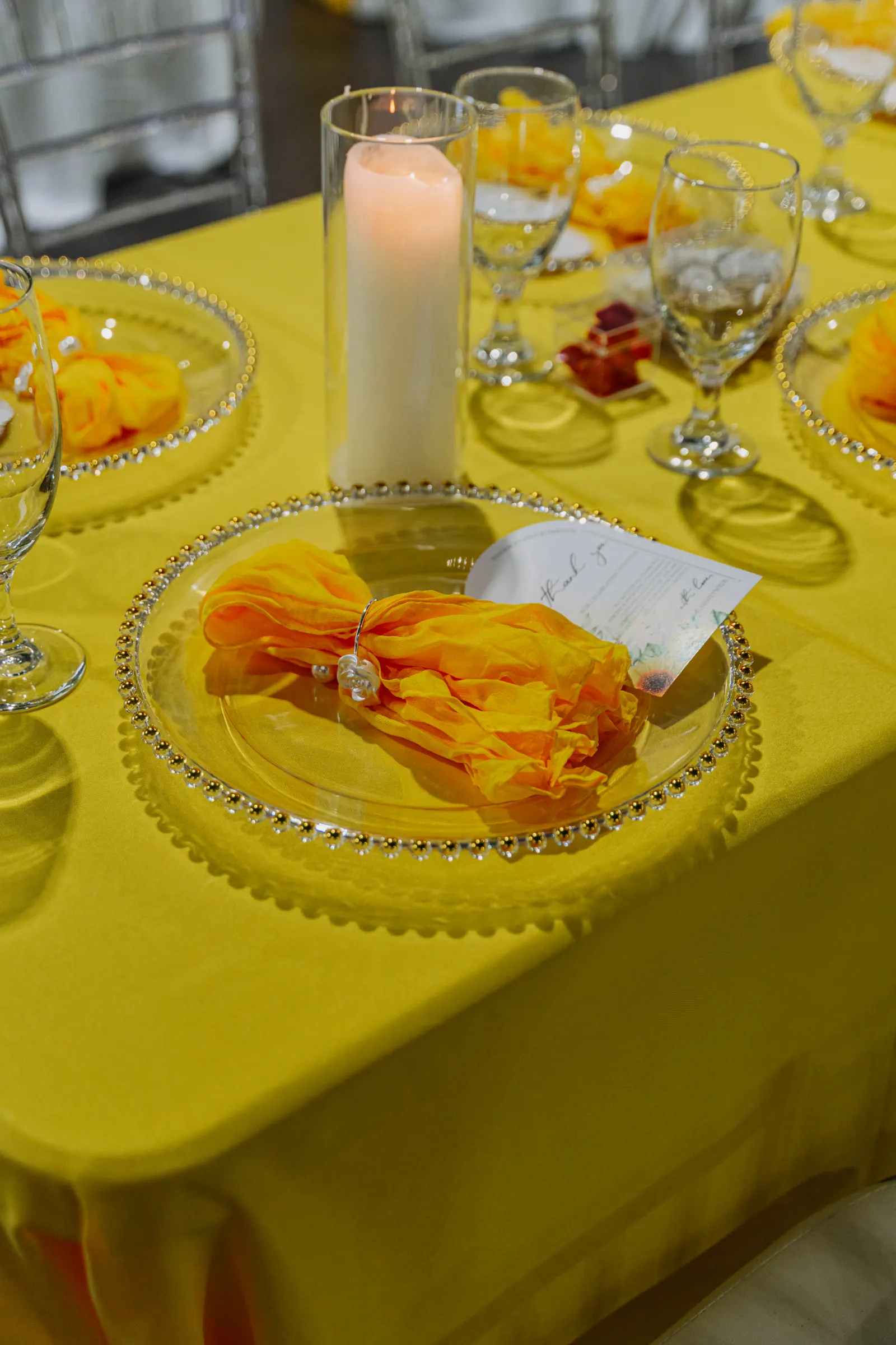 Wedding reception decor Houston