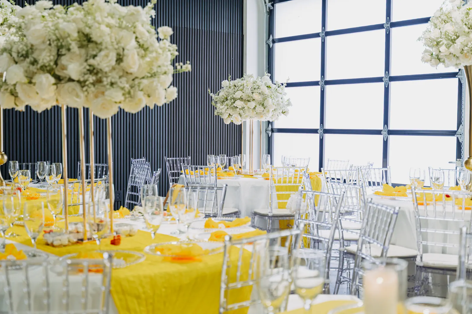 Wedding venue interior at Copacabana Hall — 9,000 sq ft Houston