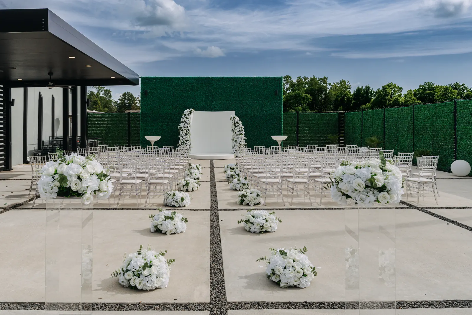 Copacabana Hall wedding venue in Houston TX — indoor and outdoor event space